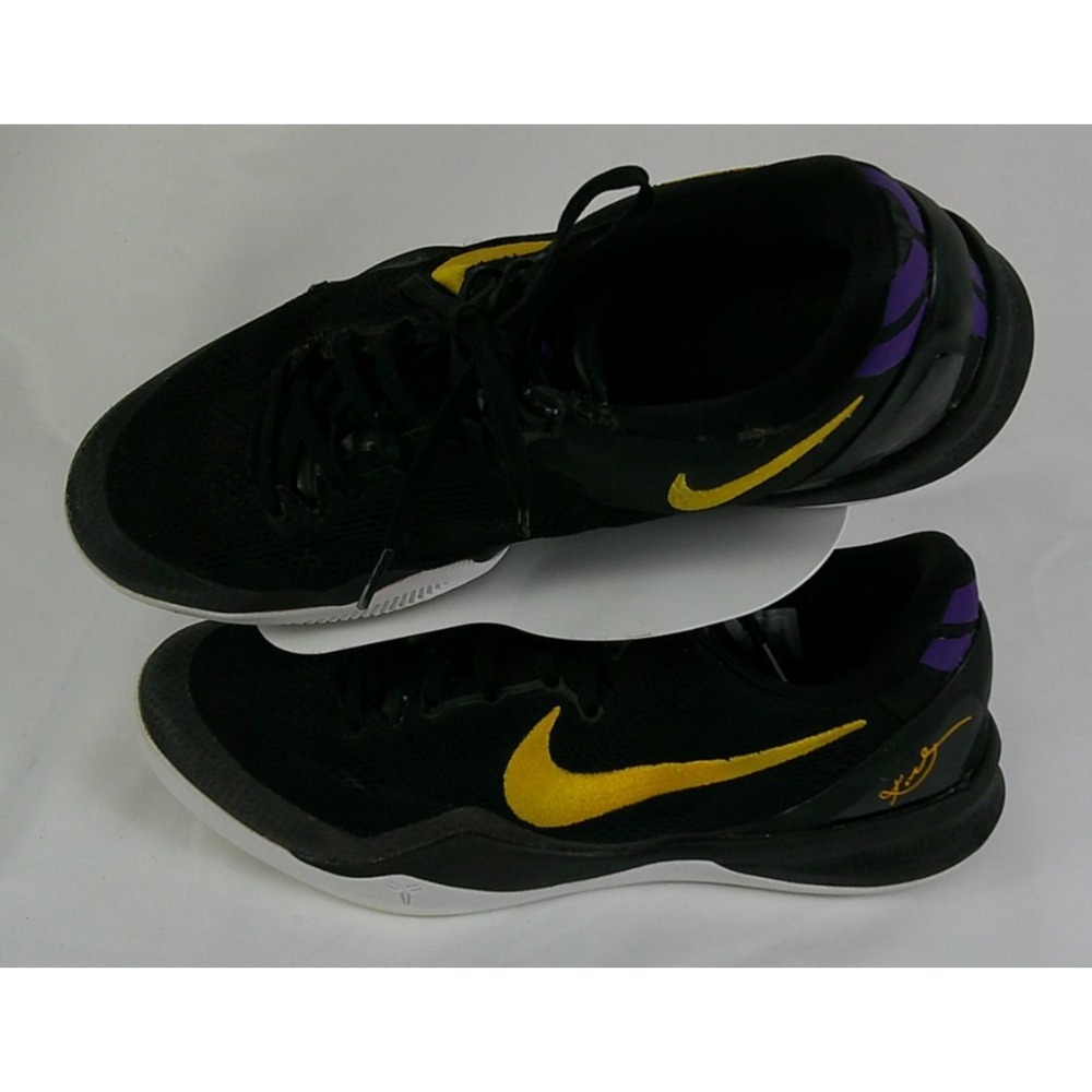 Nike Kobe 8 Protro Lakers Away Mens Size 11 Basketball Shoes Black